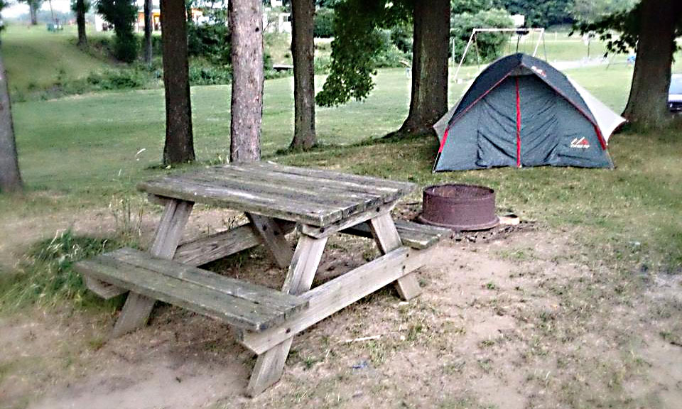 Tent Camping at Pine Lane Campground